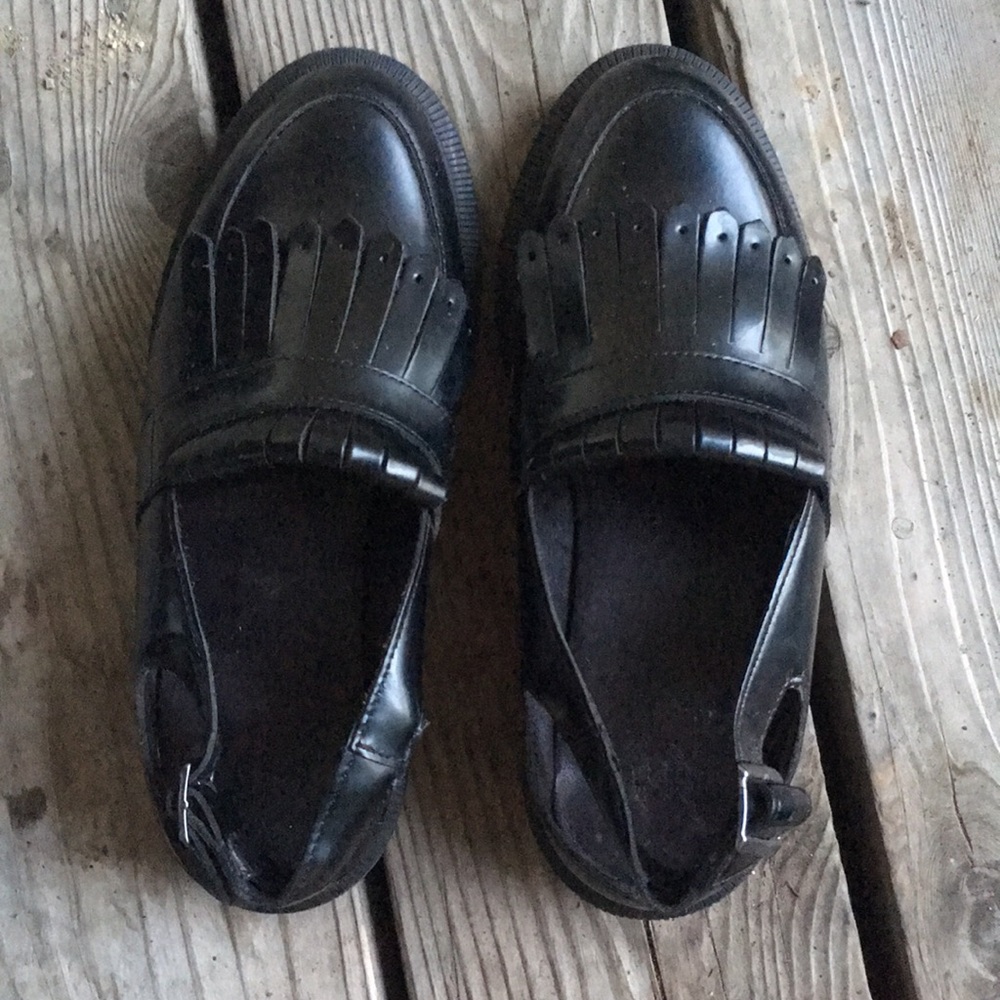 Dr Martens Valentine Loafers with Slingback Strap